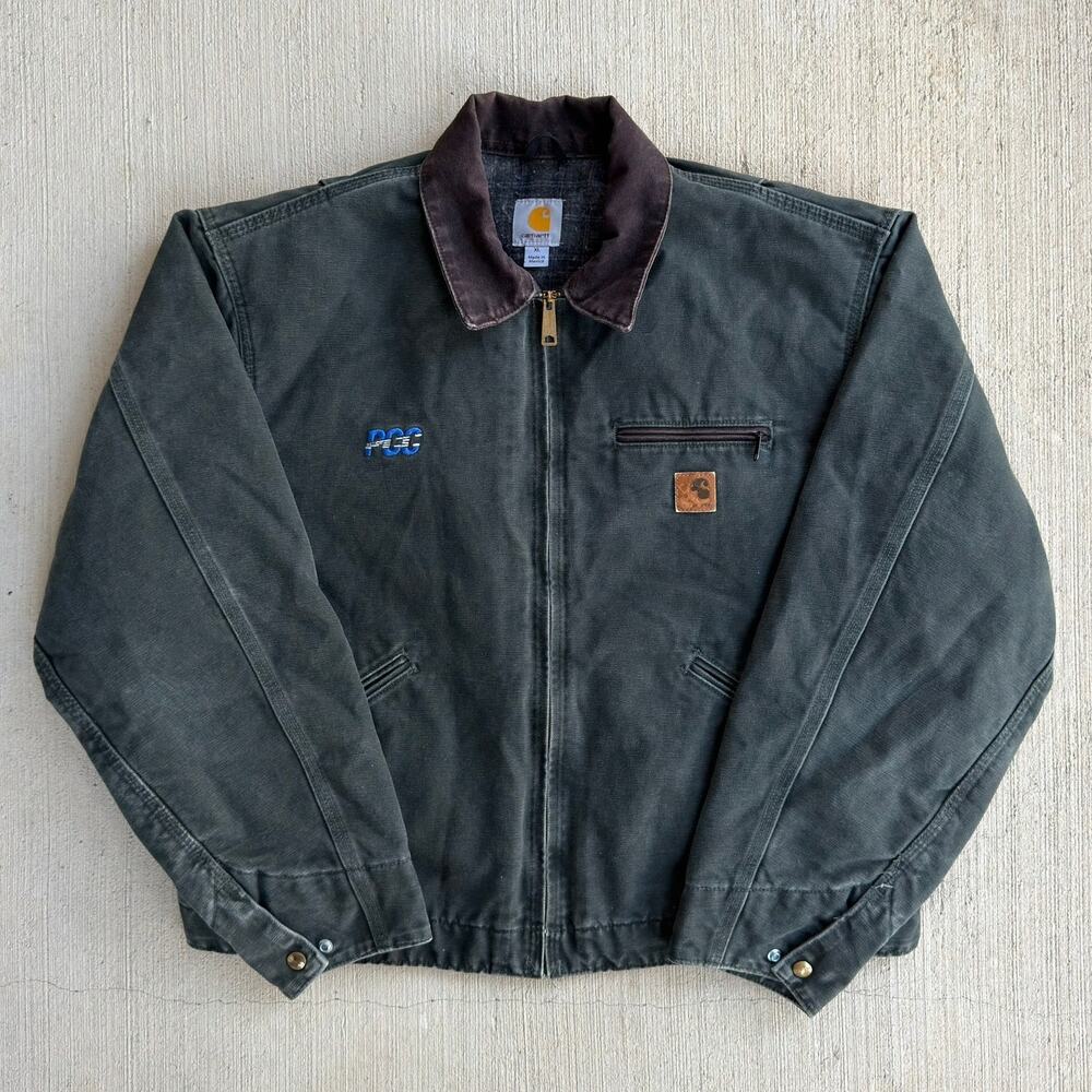 Carhartt J97 MOS green detroit work wear jacket